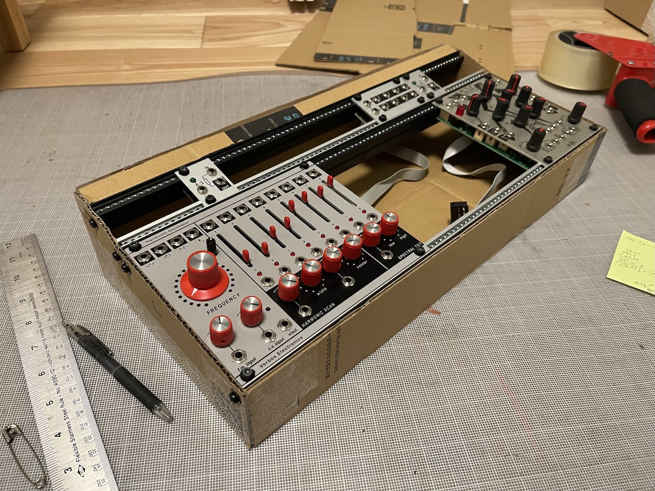 Case with rails and modules.